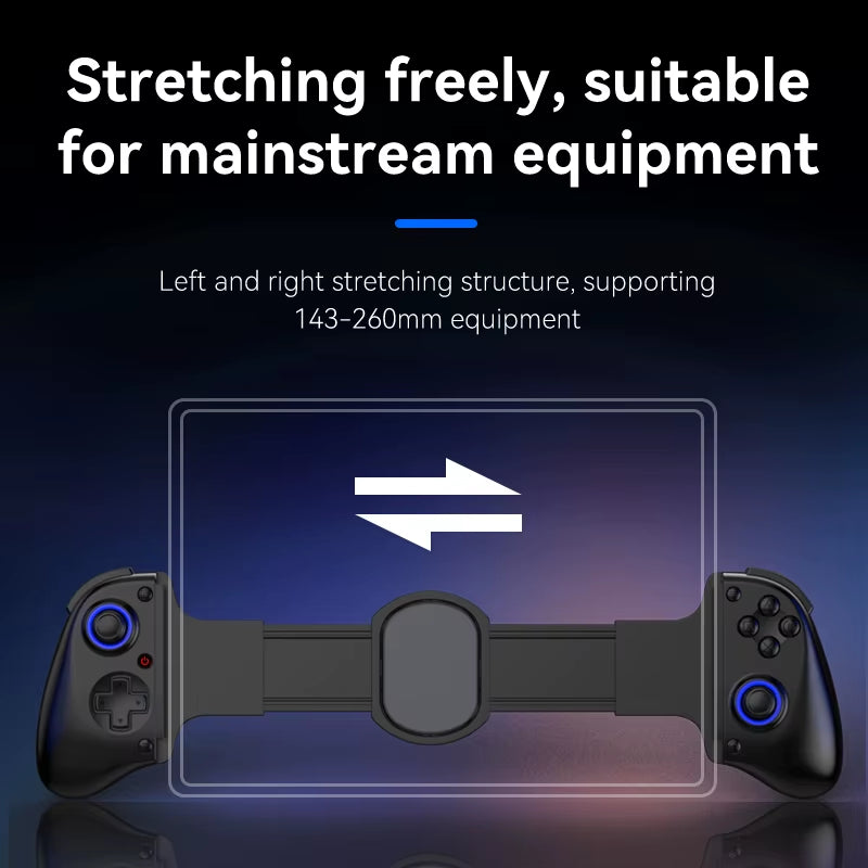 D11 Stretchable Game Controller  Trigger Supports Android Phone/Tablet/Switch/Pc/Ios/Xbox Streaming Controller