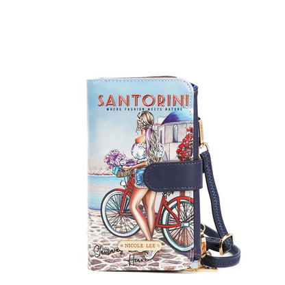 FUNDA DE MOVIL PLEGABLE CON FUNCIÓN DE BANDOLERA