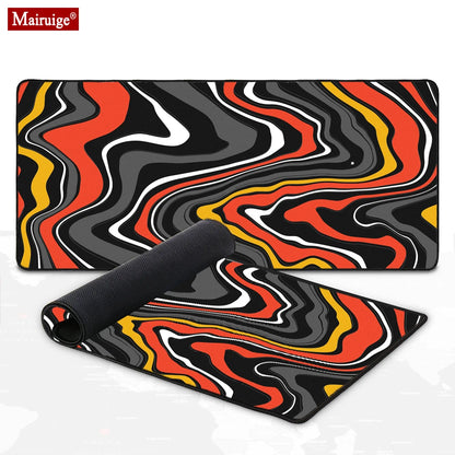 Strata Liquid Mouse Pad Computer Laptop Anime Keyboard Mouse Mat Mousepad Keyboards Gamers Decoracion Desk Mat