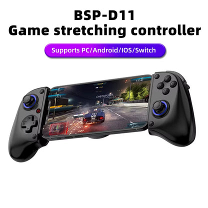 D11 Stretchable Game Controller  Trigger Supports Android Phone/Tablet/Switch/Pc/Ios/Xbox Streaming Controller